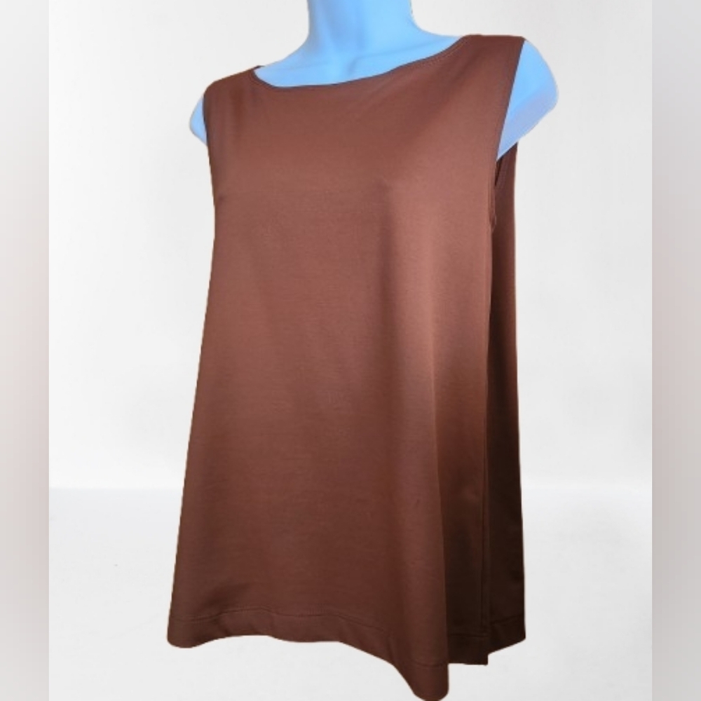 Chico's Brown Sleeveless Women's Top